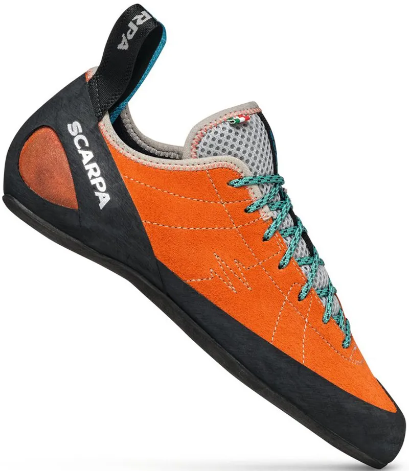 Scarpa Womens Helix Climbing Shoes - Mandarin-Red